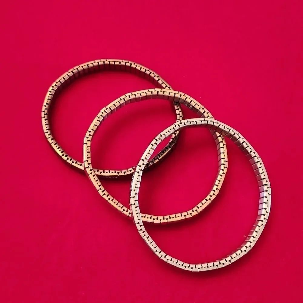 Vintage Milor 3 Piece Stretchy Bracelet Set